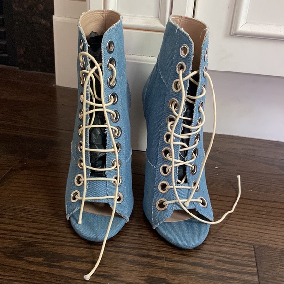 Barbara Bui Denim Shoes - Picture 5 of 7